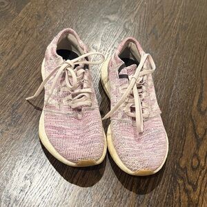 adidas Pink and Cream Athletic Shoes